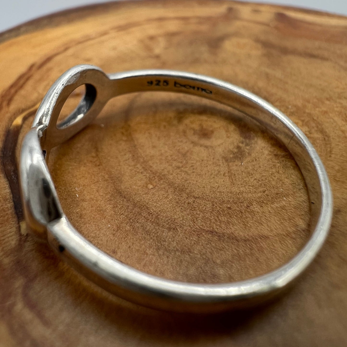 Sterling Silver Infinity Ring - Size 9.25