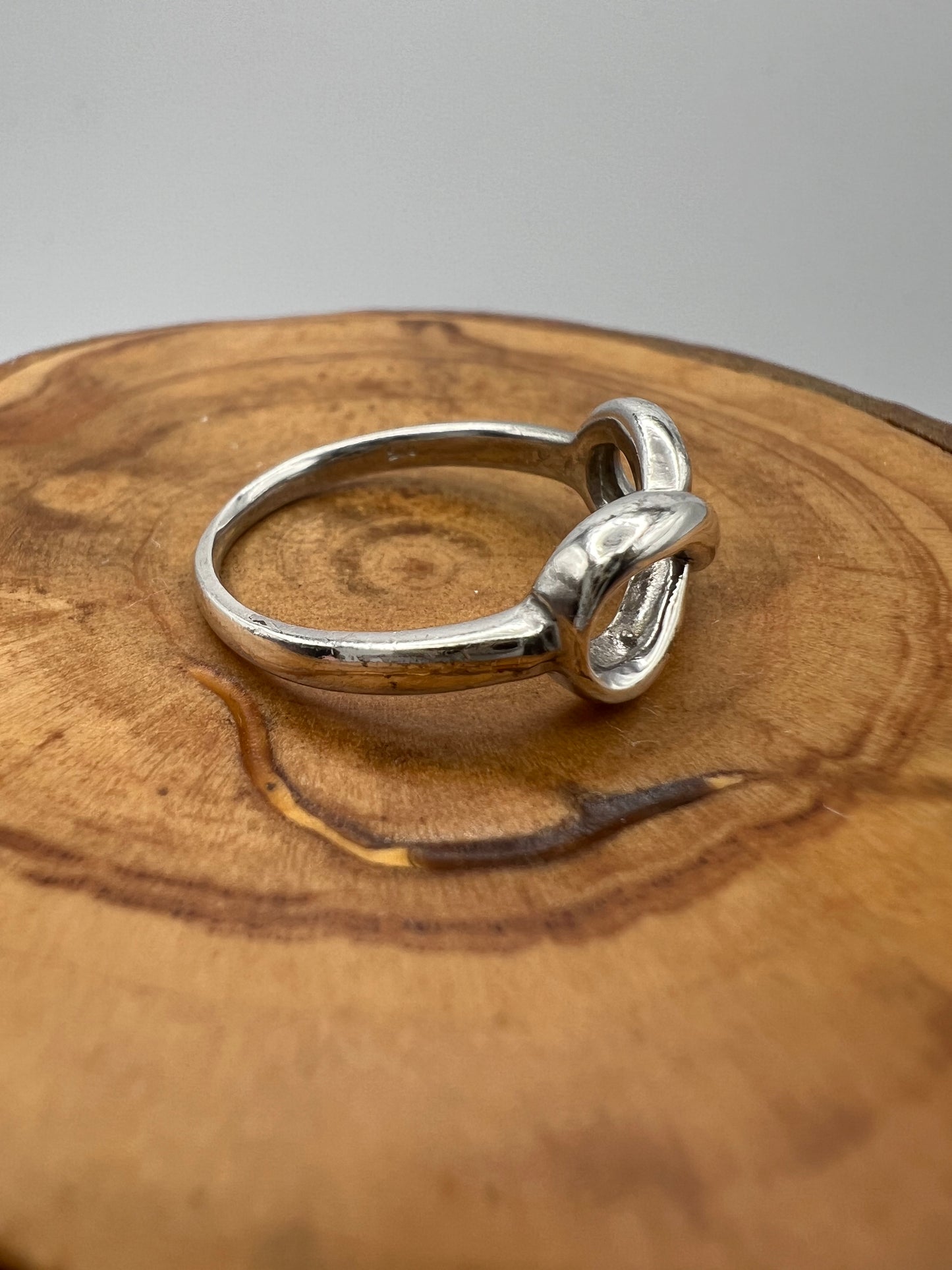 Sterling Silver Infinity Ring - Size 7.75