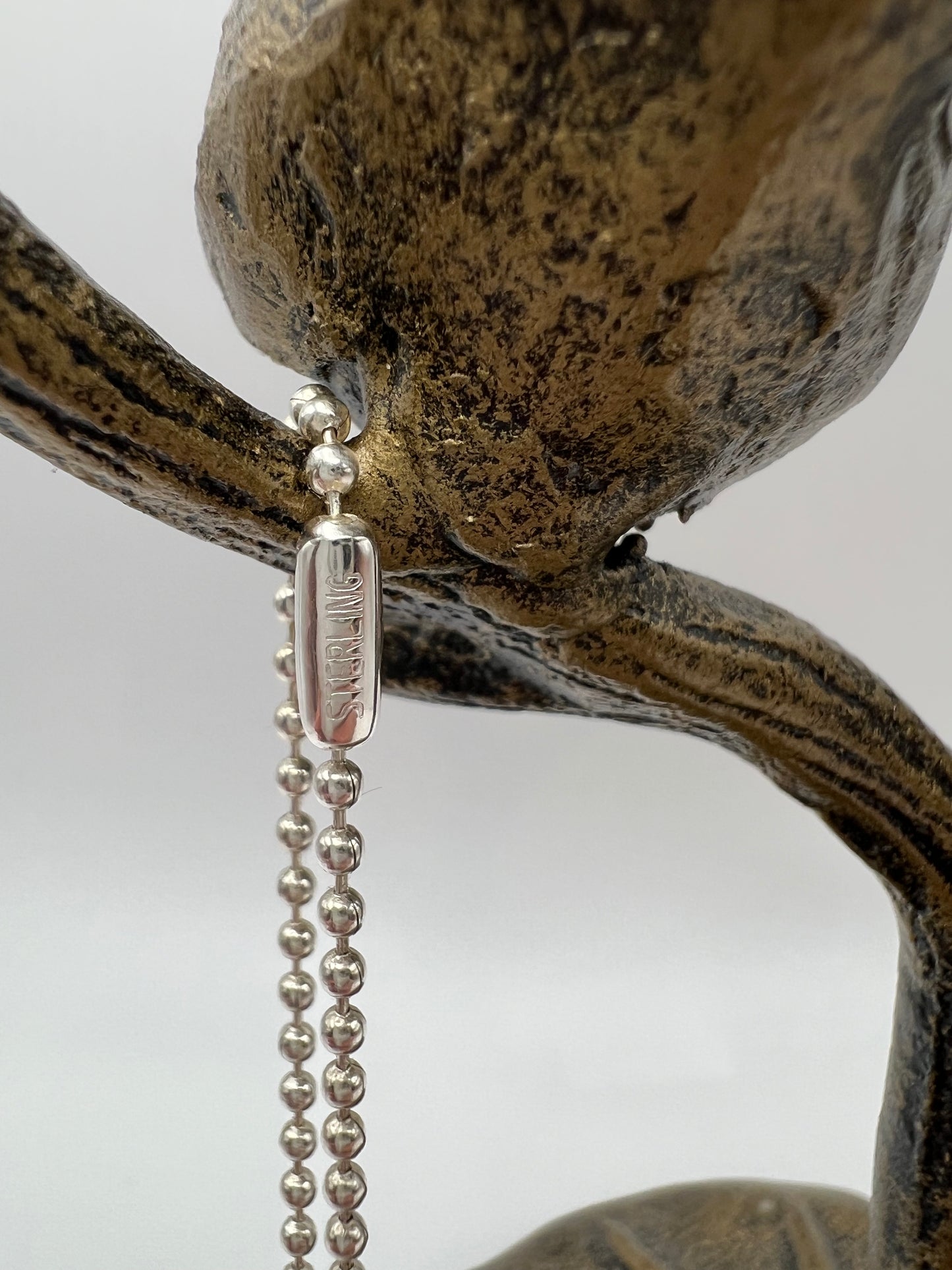 16” Sterling Silver Bead/Ball Chain Necklace 2.1mm - Made in the USA
