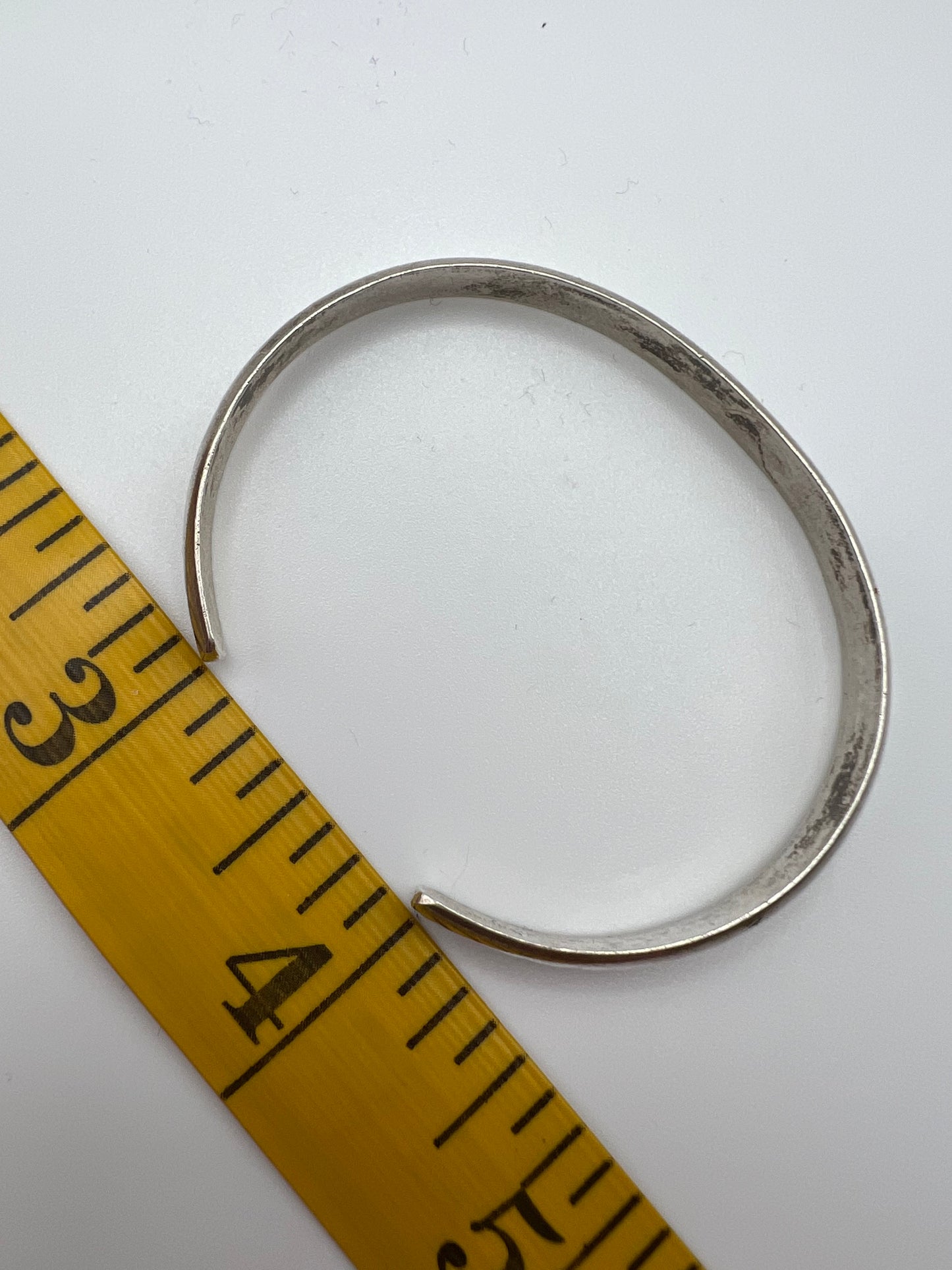 Hammered Sterling Silver Cuff Bracelet 11g