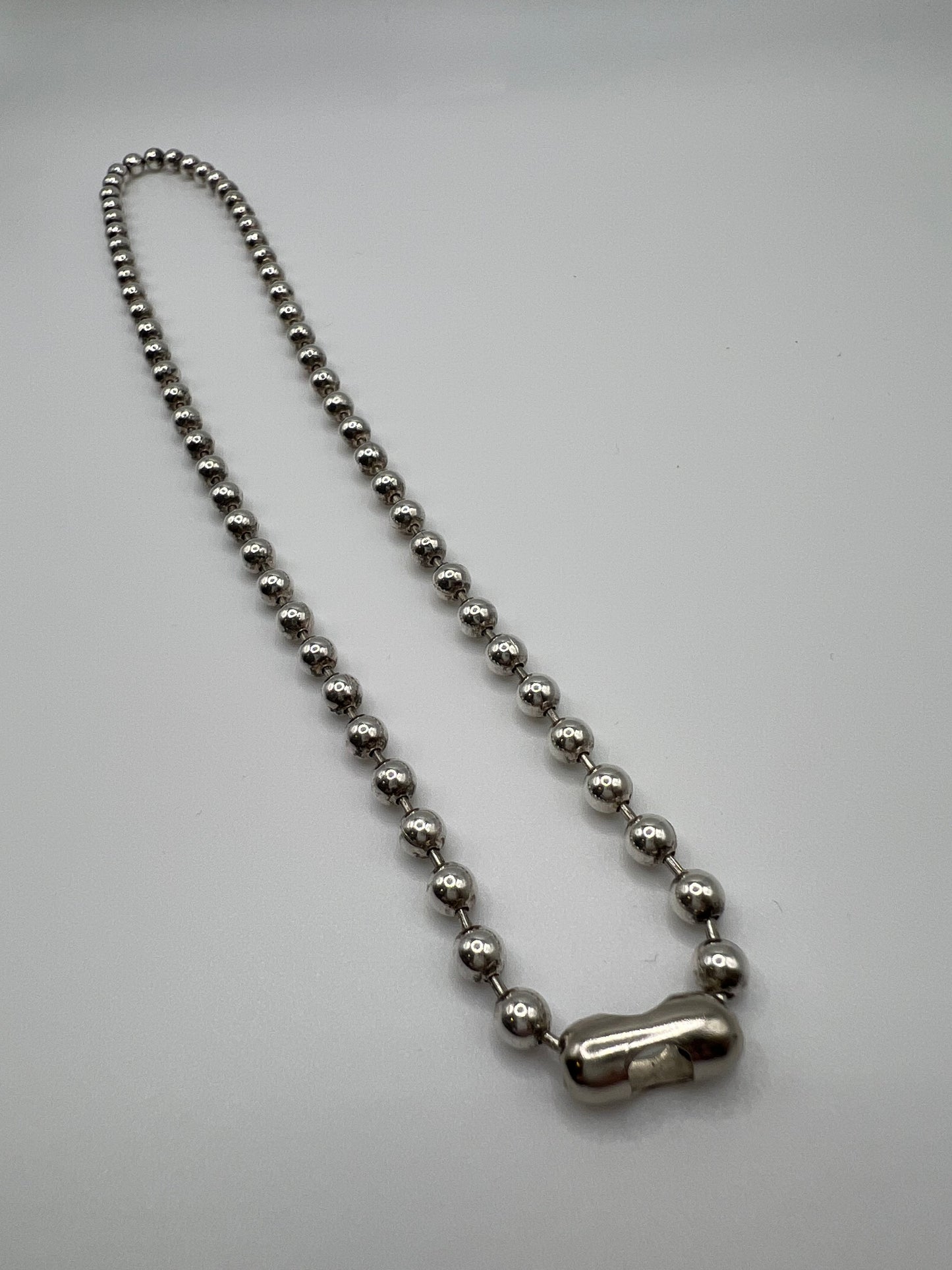 16" Ball Chain Silver 16" Necklace - 5mm Width